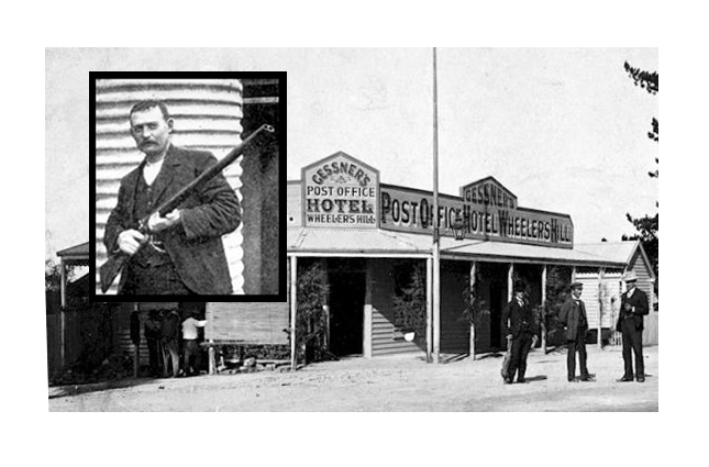 The gun battle at Wheelers Hill pub
