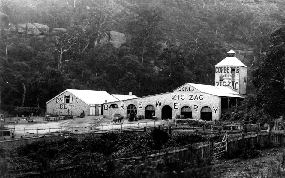 Hundreds watched in horror as a thousand gallons of beer spilled into a Lithgow creek