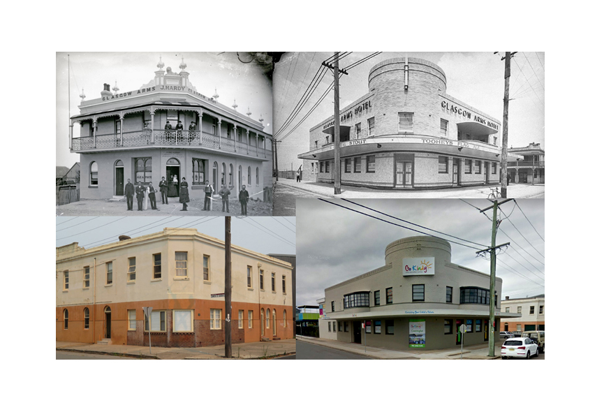 The many faces of the Glasgow Arms, Carrington