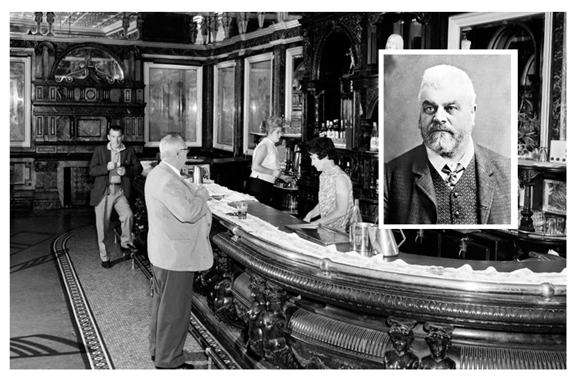 George Adams' Tattersall's Hotel & his magnificent marble bar