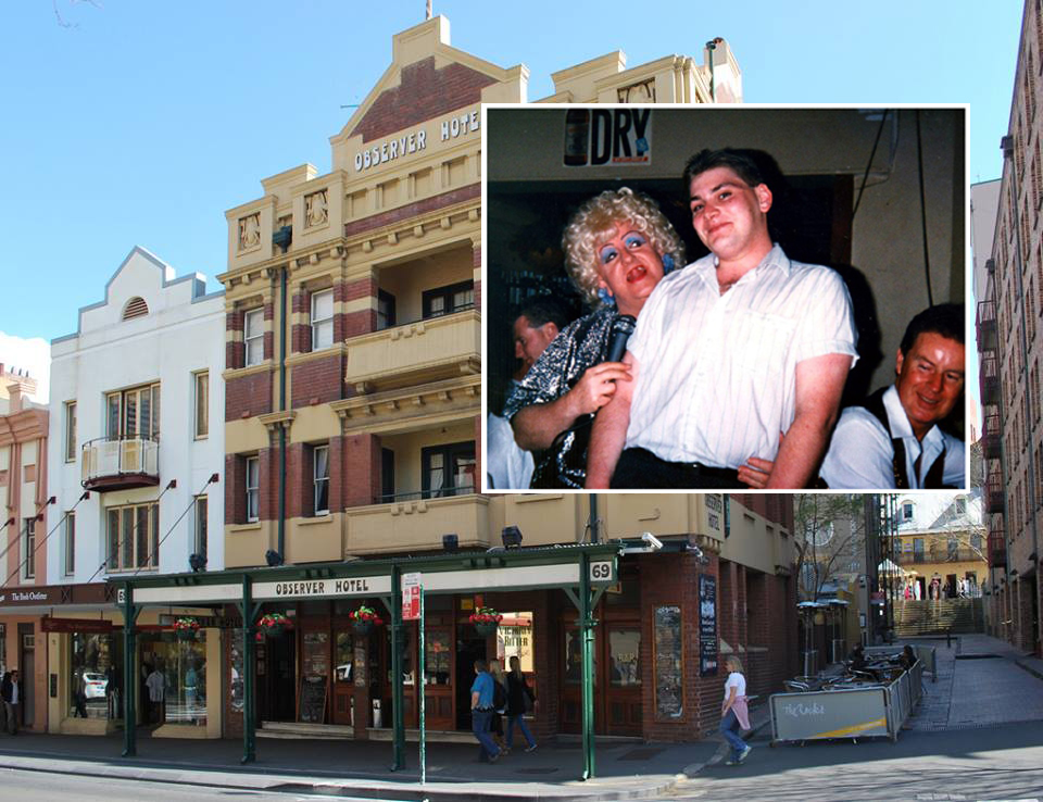Lanie, the Rock's bawdy drag queen, reigned over her left handed pub for more than 25 years