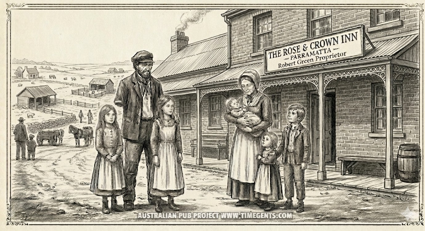 History of Parramatta's Oldest Pub: The Rose and Crown