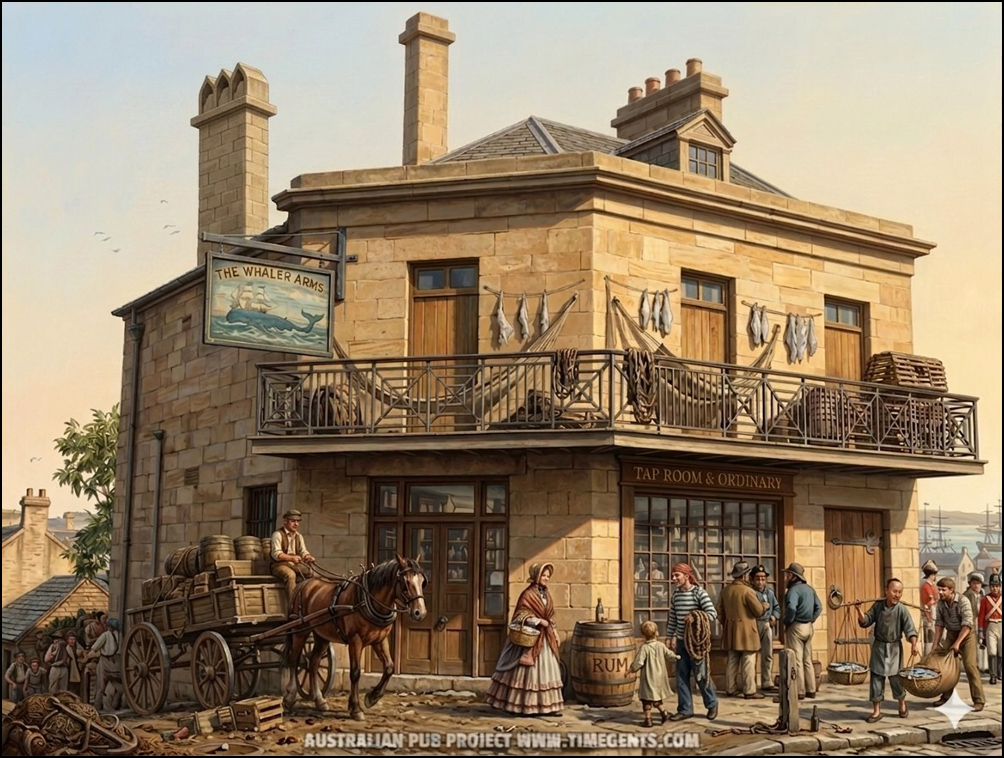 History of The Whalers Arms Pubs in Sydney